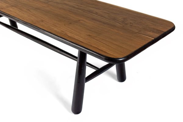 Black and Tan Farm Table - Image 2