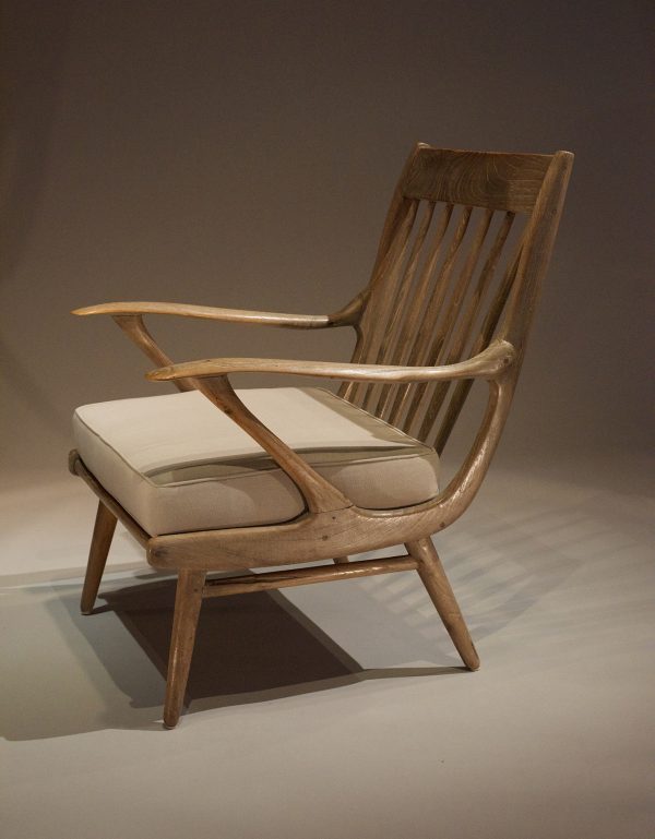 Lounge Chairs, Natural, Teak - Image 2