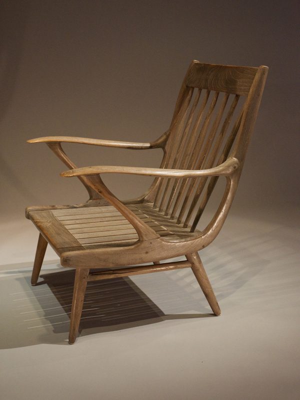 Lounge Chairs, Natural, Teak - Image 3